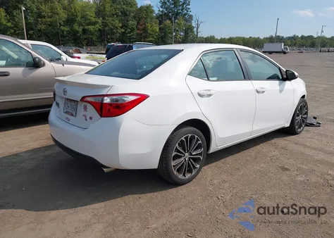 2014 Toyota Corolla S Plus z USA, uszkodzony, nr VIN 2T1BURHE5EC067546